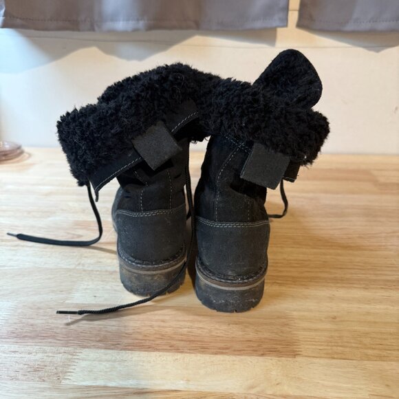 Womens Winter Burnie Dress Lace-up Lined Boot - Picture 5 of 6